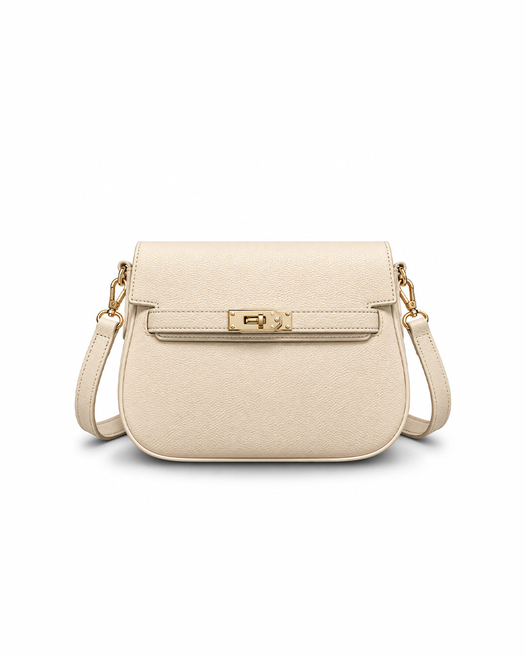 Cream Whisper Saddle Bag