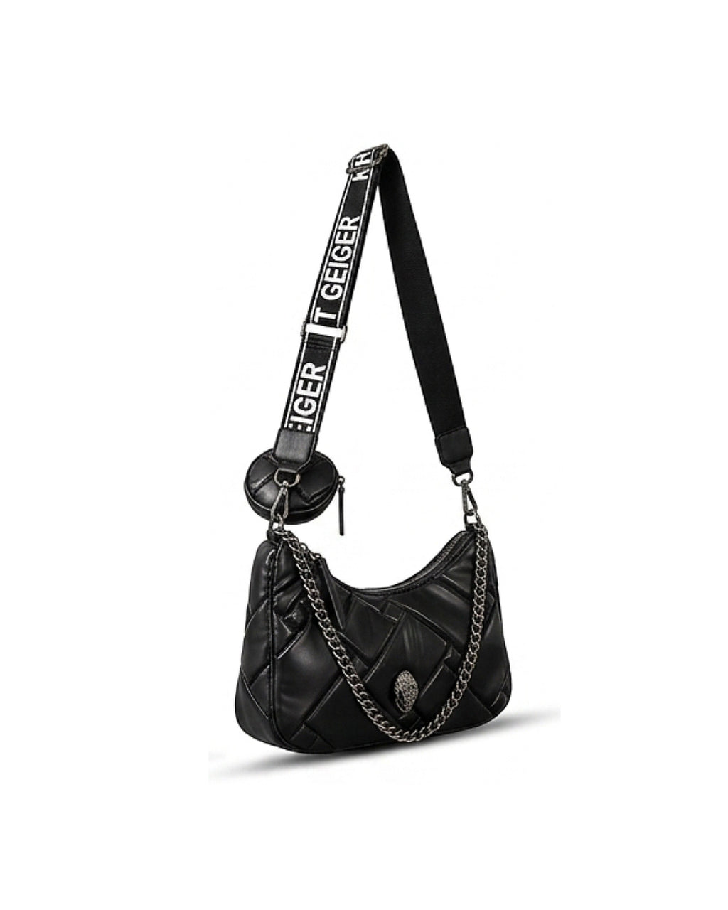 The Black Quilted Eagle Hobo