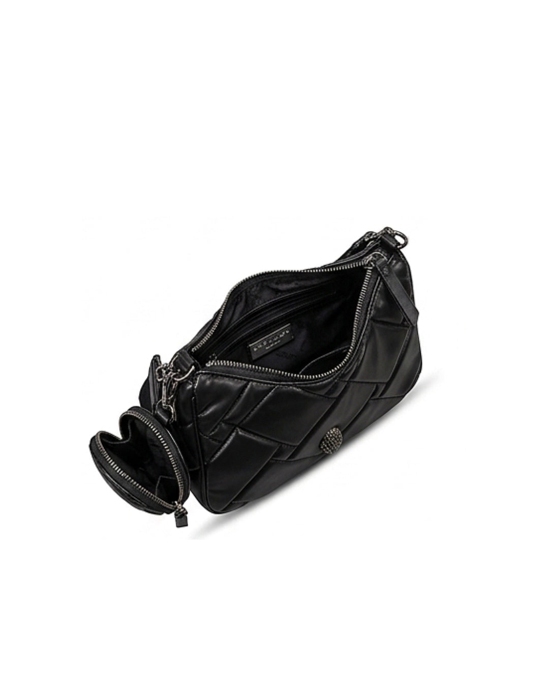 The Black Quilted Eagle Hobo