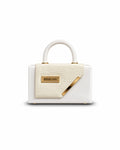 Michael Kors White Glossy Box Bag
