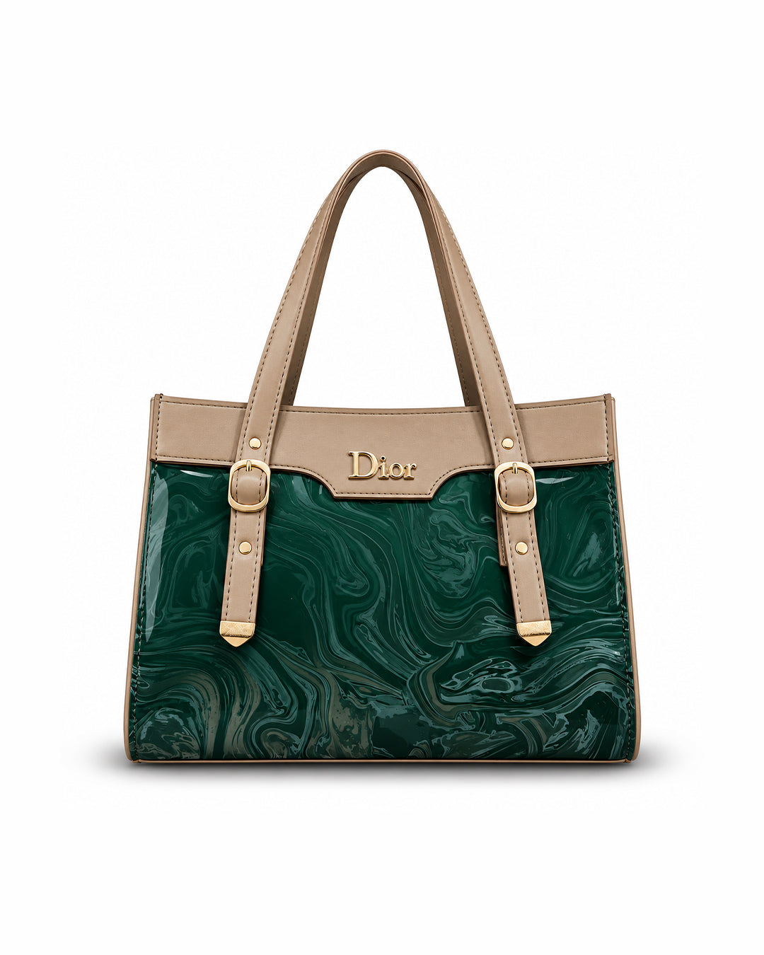 Dior Emerald Marble Tote