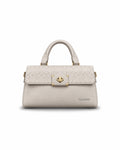 The Taihong Grey Woven Satchel