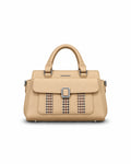 The Taihong Plaid Accent Satchel