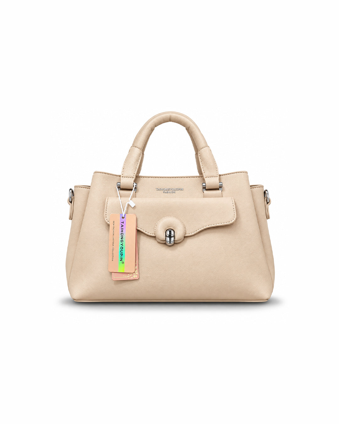 The Taihong Cream Pocket Satchel