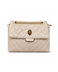 The Cream Eagle Flap Bag