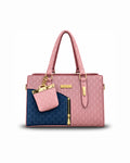 DDI & Classic Pink-Navy Monogram Tote