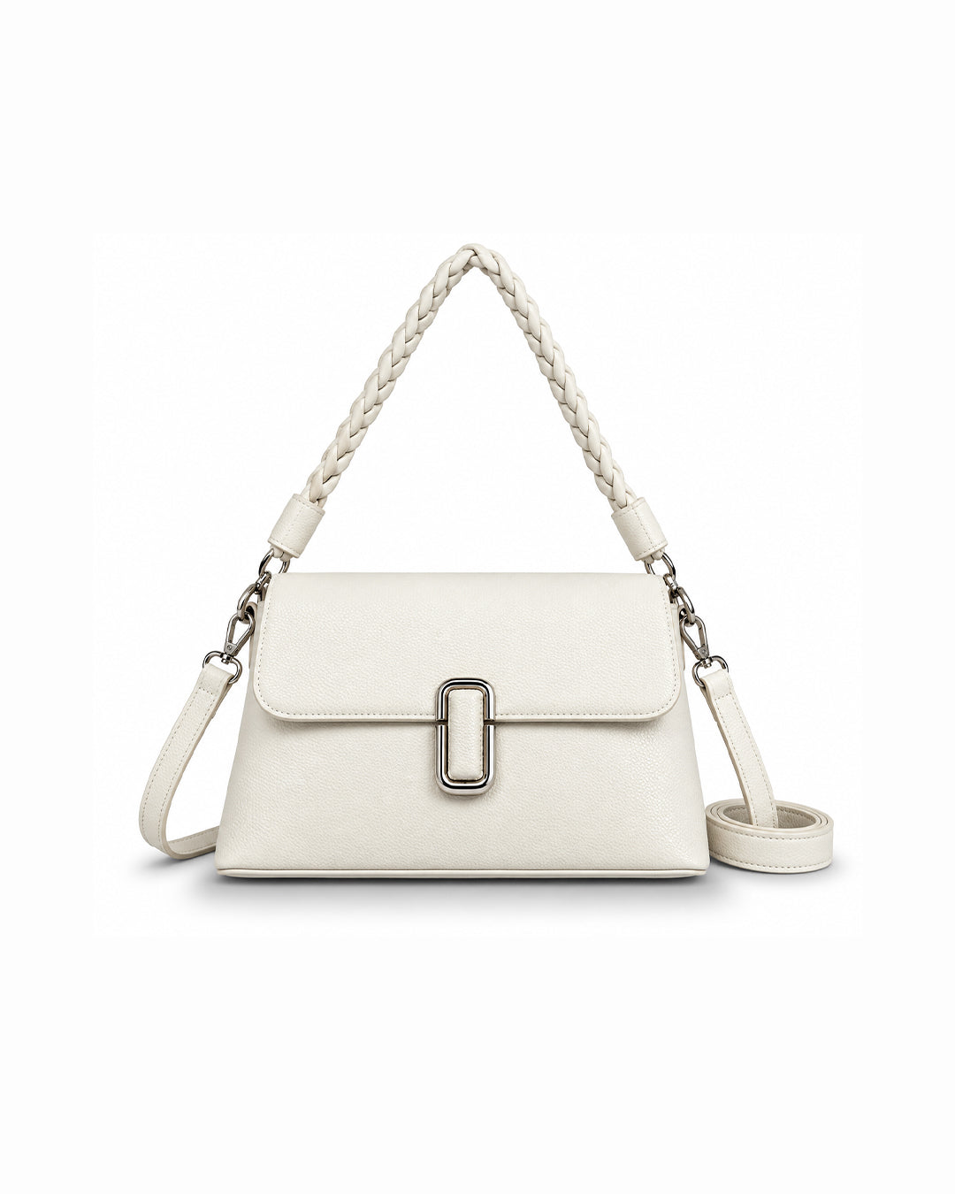 The Braided-Handle Shoulder Bag