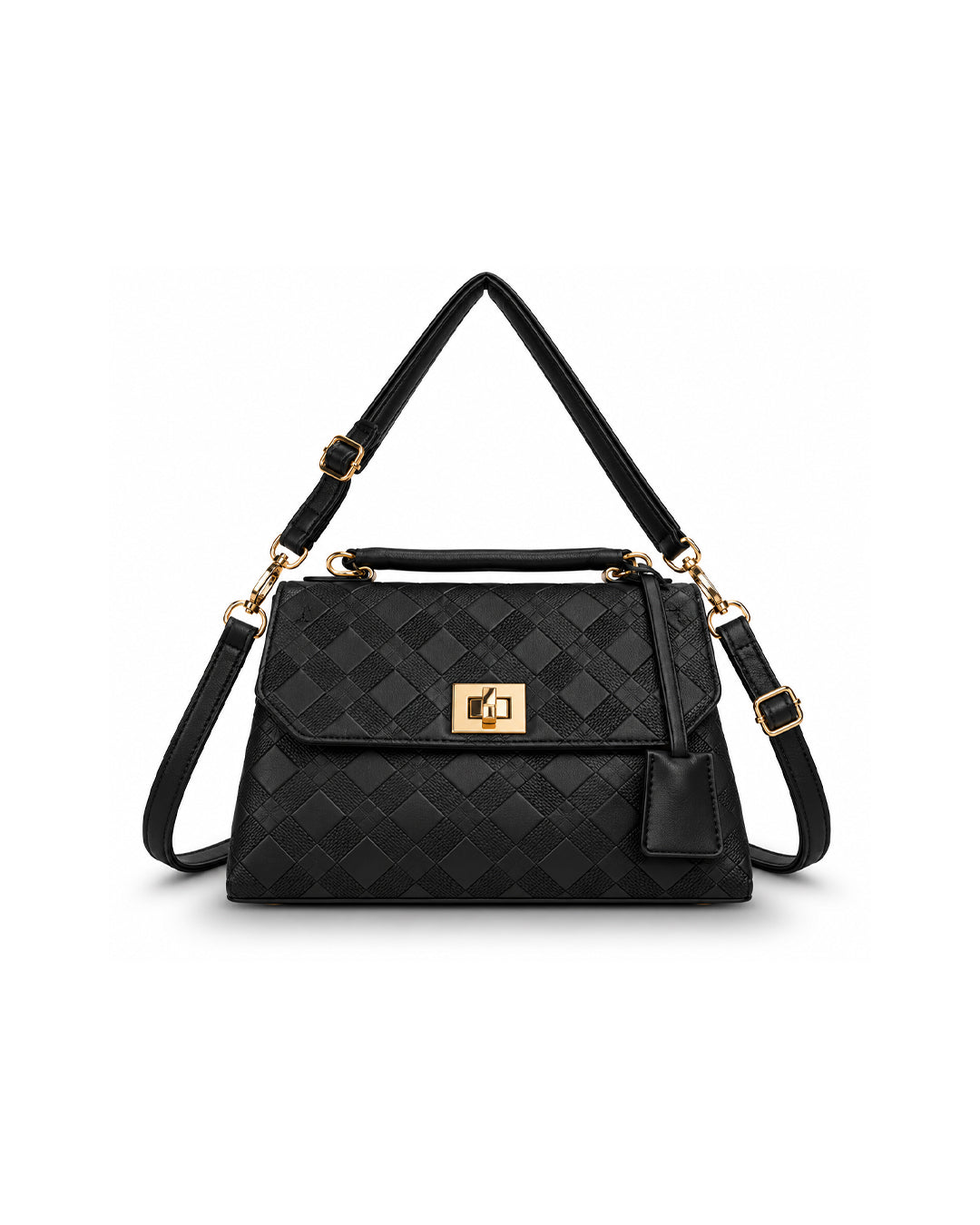 The Woven-Texture Satchel