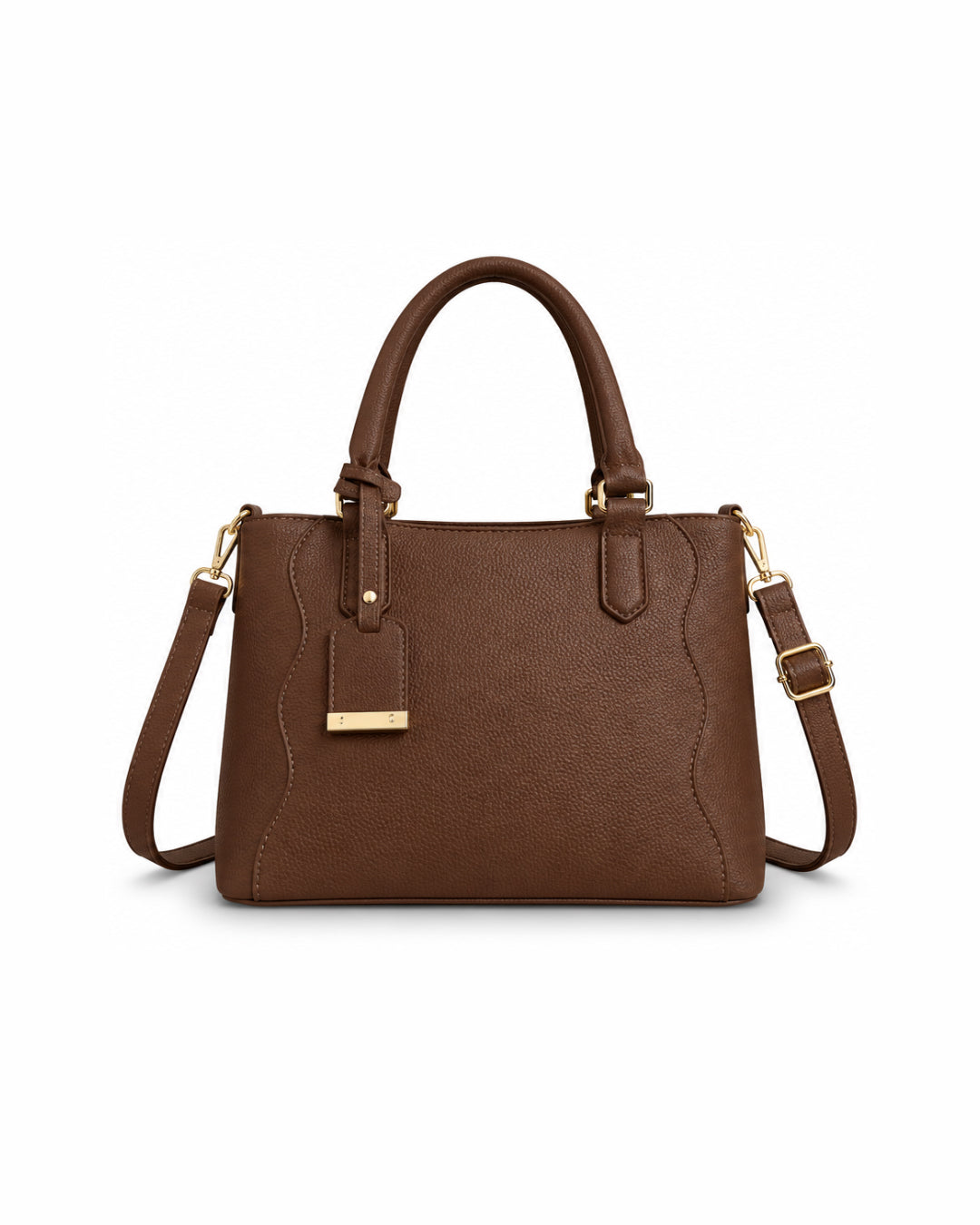 The Wavy-Stitch Satchel