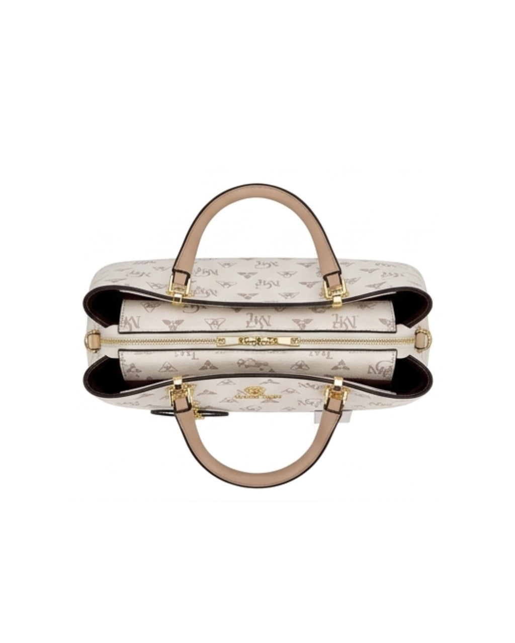 The White Signature Key Charm Tote