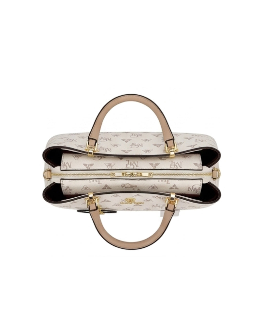 The White Signature Key Charm Tote