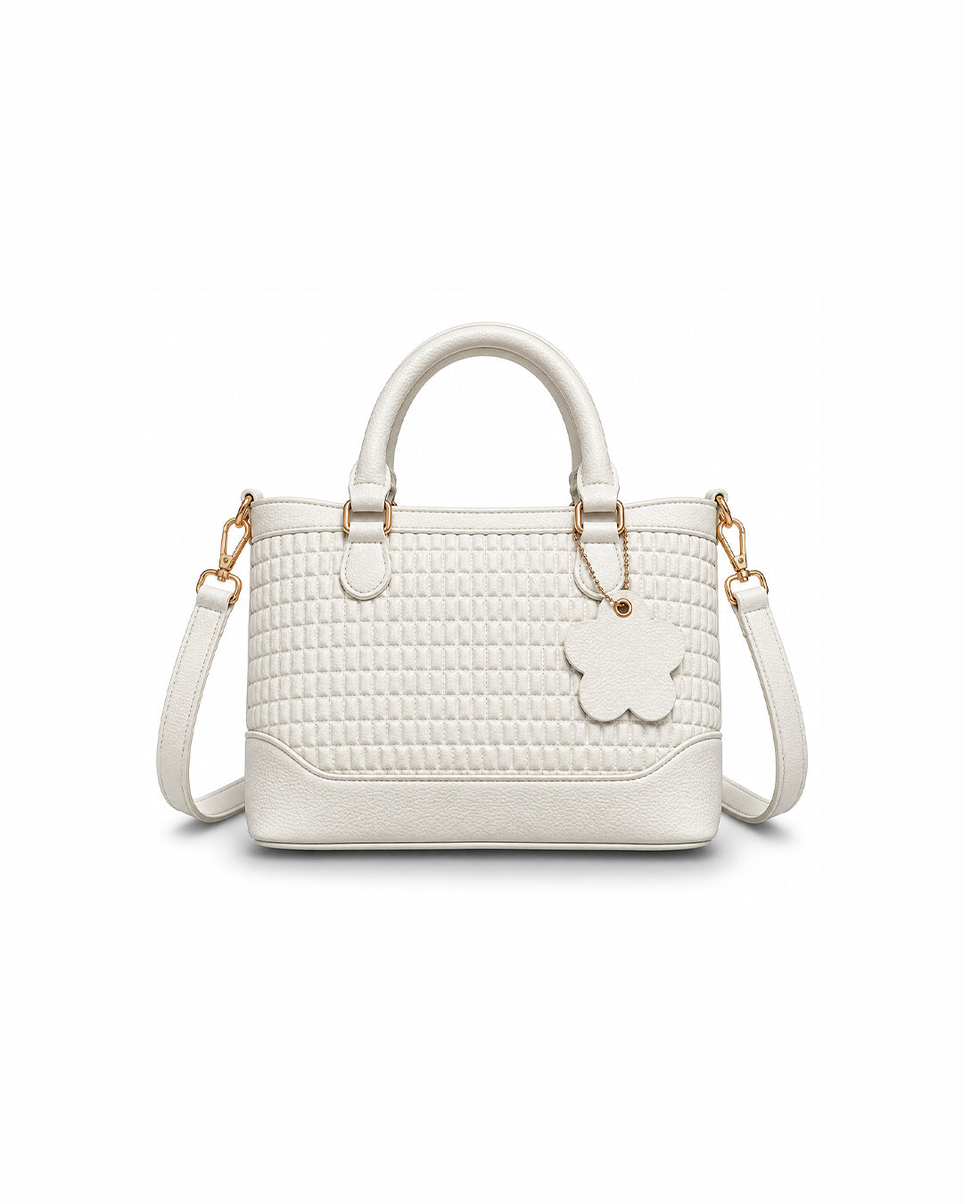 The Quilted Flower Charm Tote