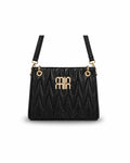 The Chevron Quilted Crossbody