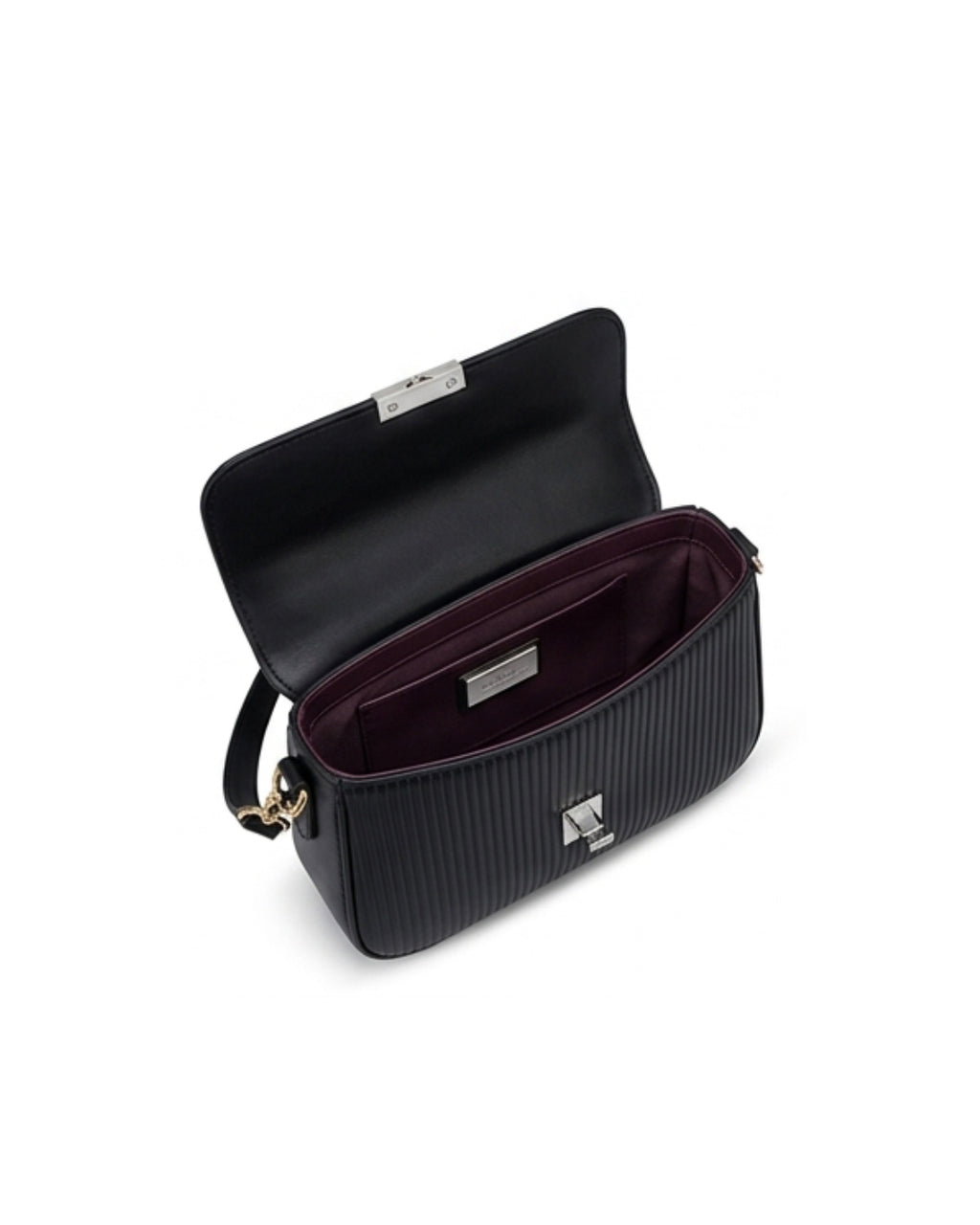 The Onyx Pleated Mini Shoulder Bag
