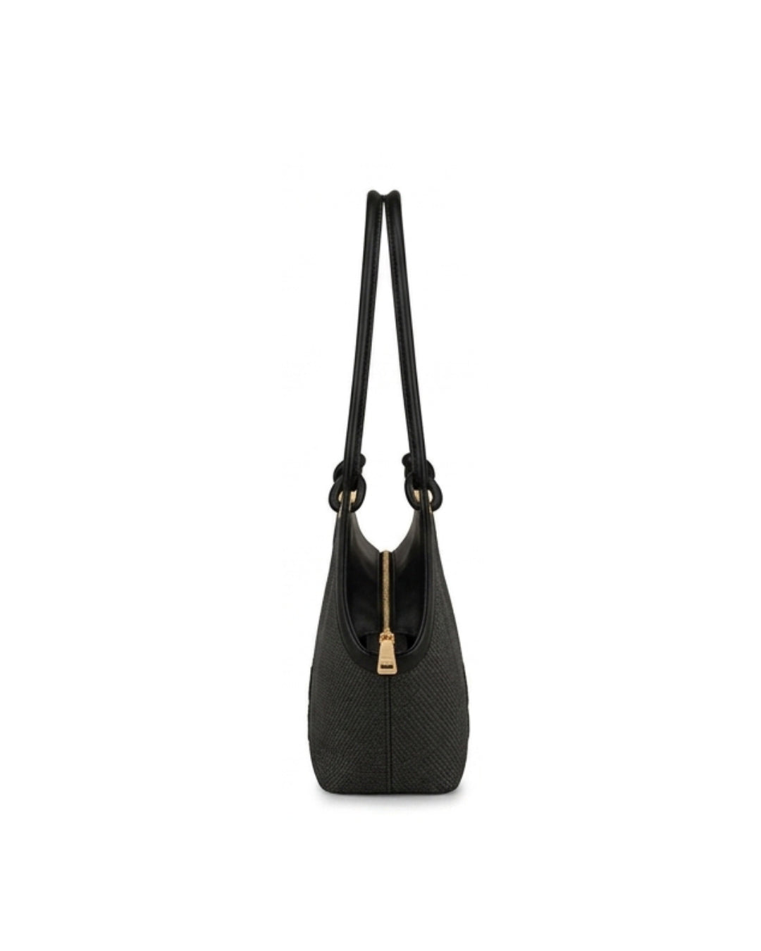 The Charcoal V-Cut Shoulder Bag