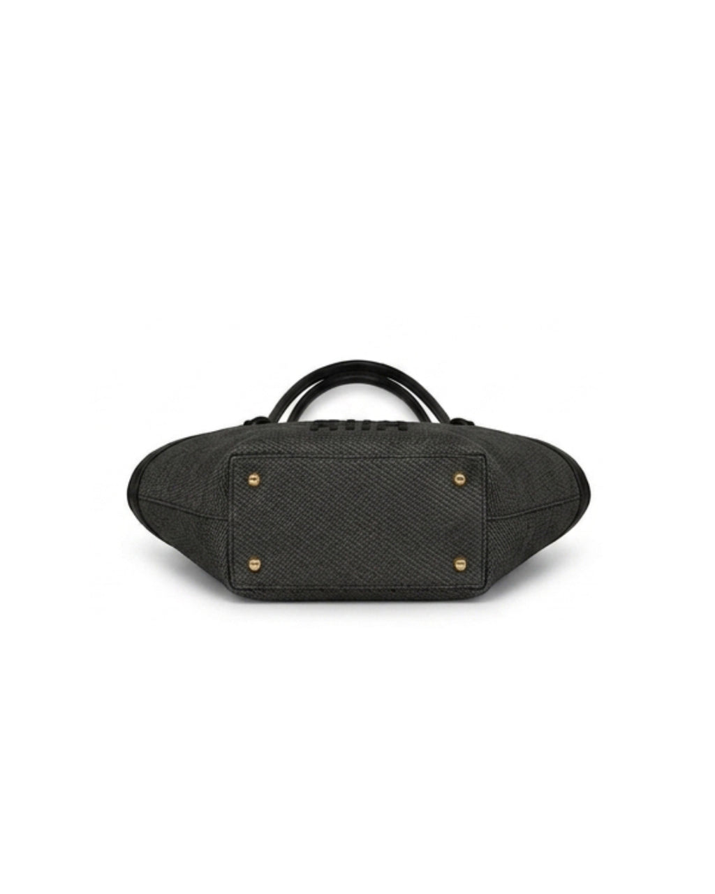 The Charcoal V-Cut Shoulder Bag
