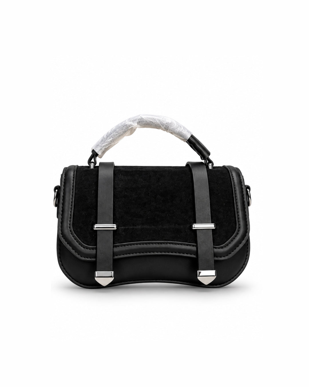 The Dual-Strap Woven Satchel