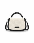 The Monogram Geo-Embossed Flap Bag