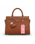 The Chestnut Leather Satchel
