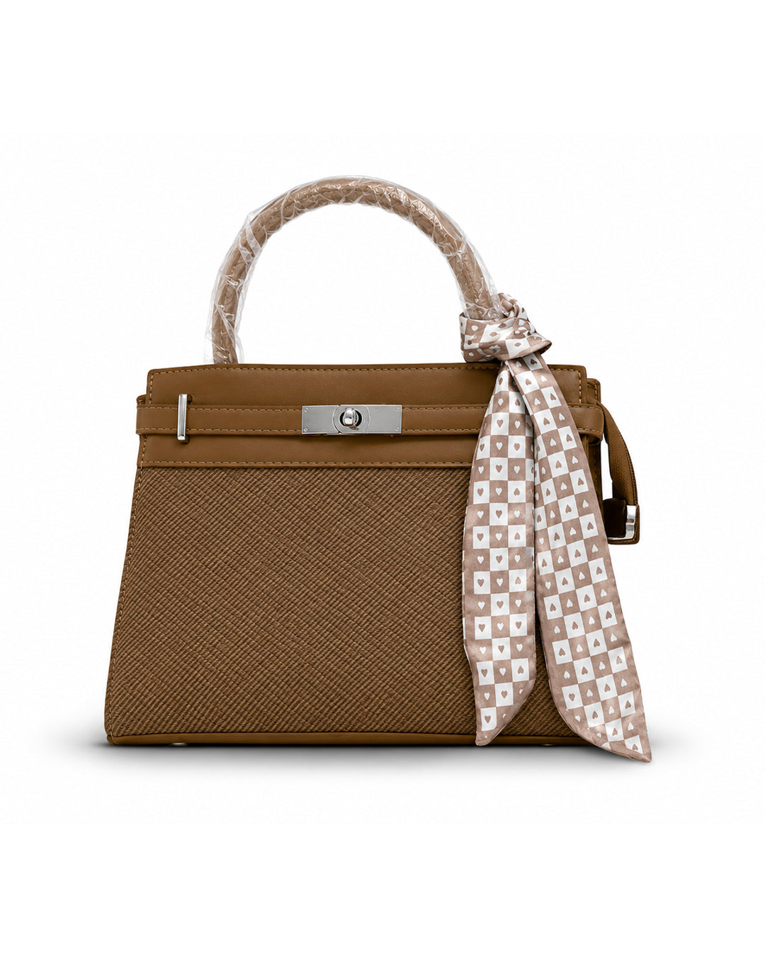 The Classic Camel Woven Bag