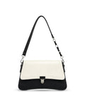 Monochrome Twist Shoulder Bag