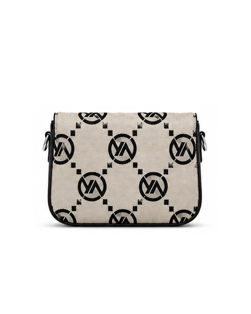 The Jacquard Logo Saddle Bag