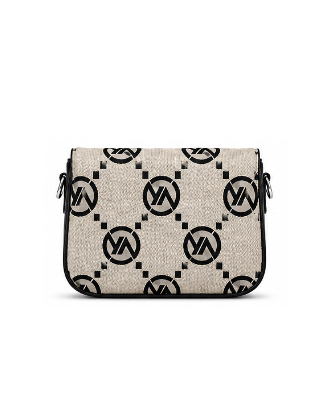 The Jacquard Logo Saddle Bag