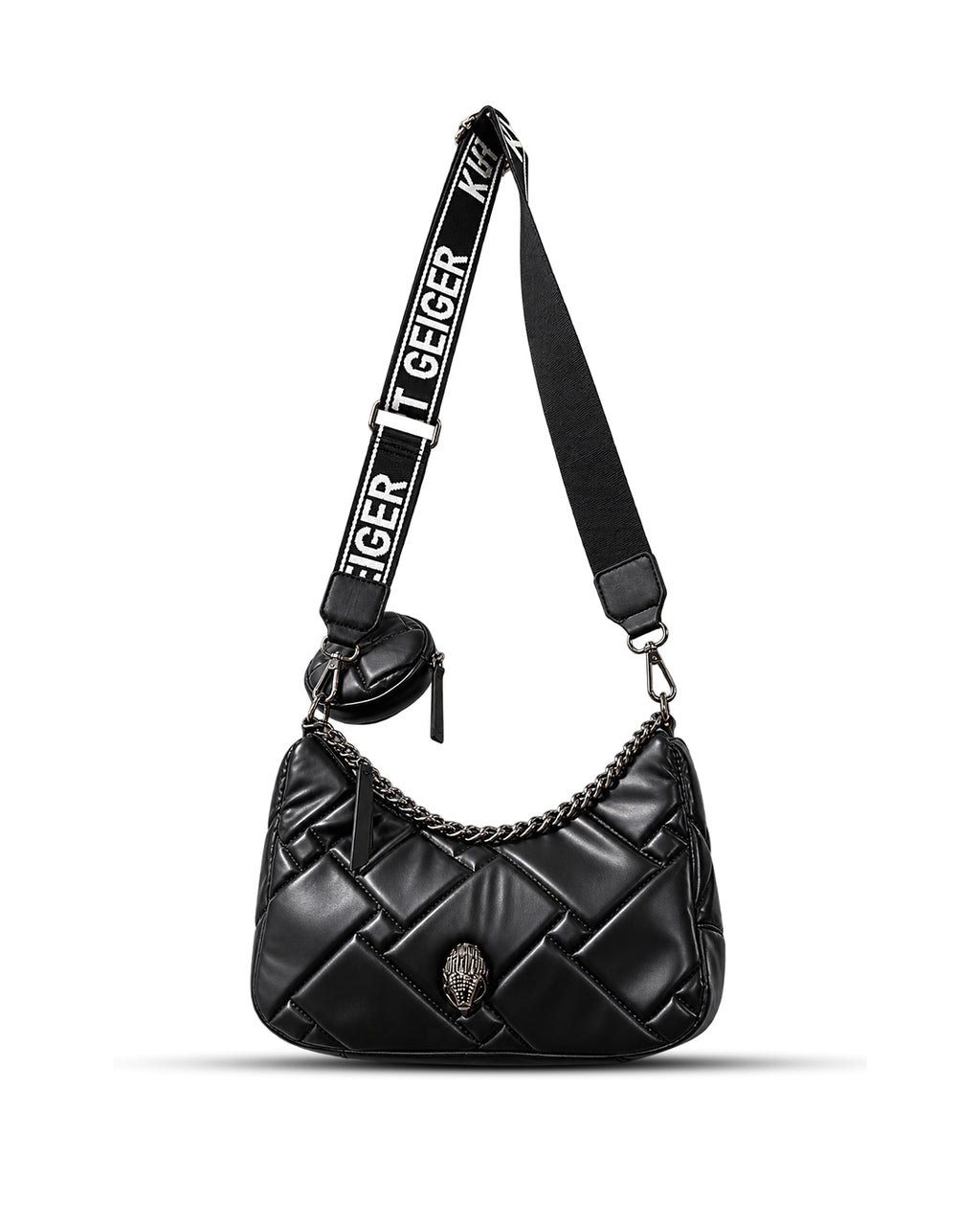 The Black Quilted Eagle Hobo