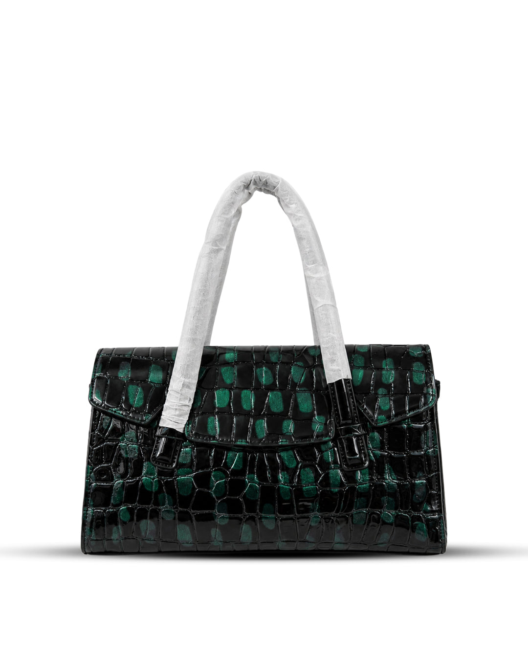 The Emerald Glossy Tote