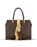 The Mocha Printed Everyday Tote