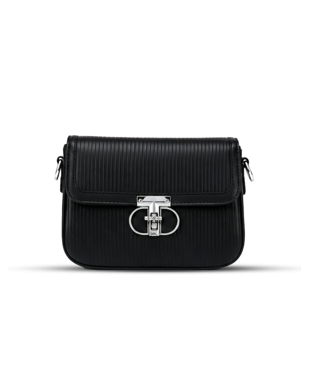 The Onyx Pleated Mini Shoulder Bag