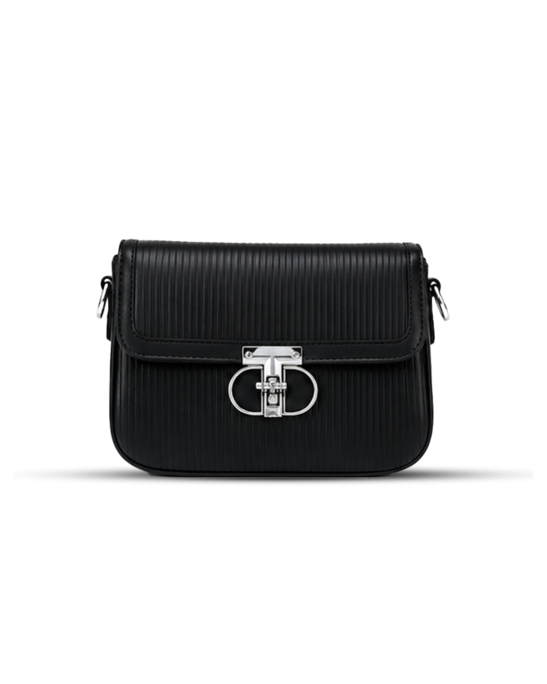 The Onyx Pleated Mini Shoulder Bag
