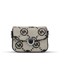 The Jacquard Logo Saddle Bag