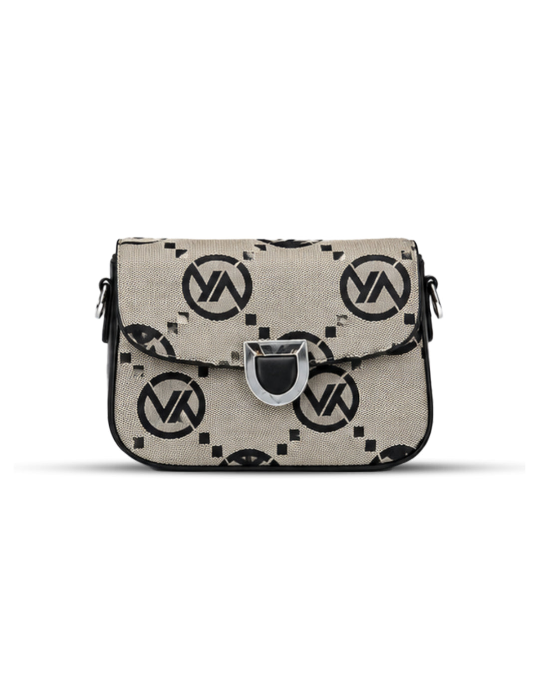 The Jacquard Logo Saddle Bag