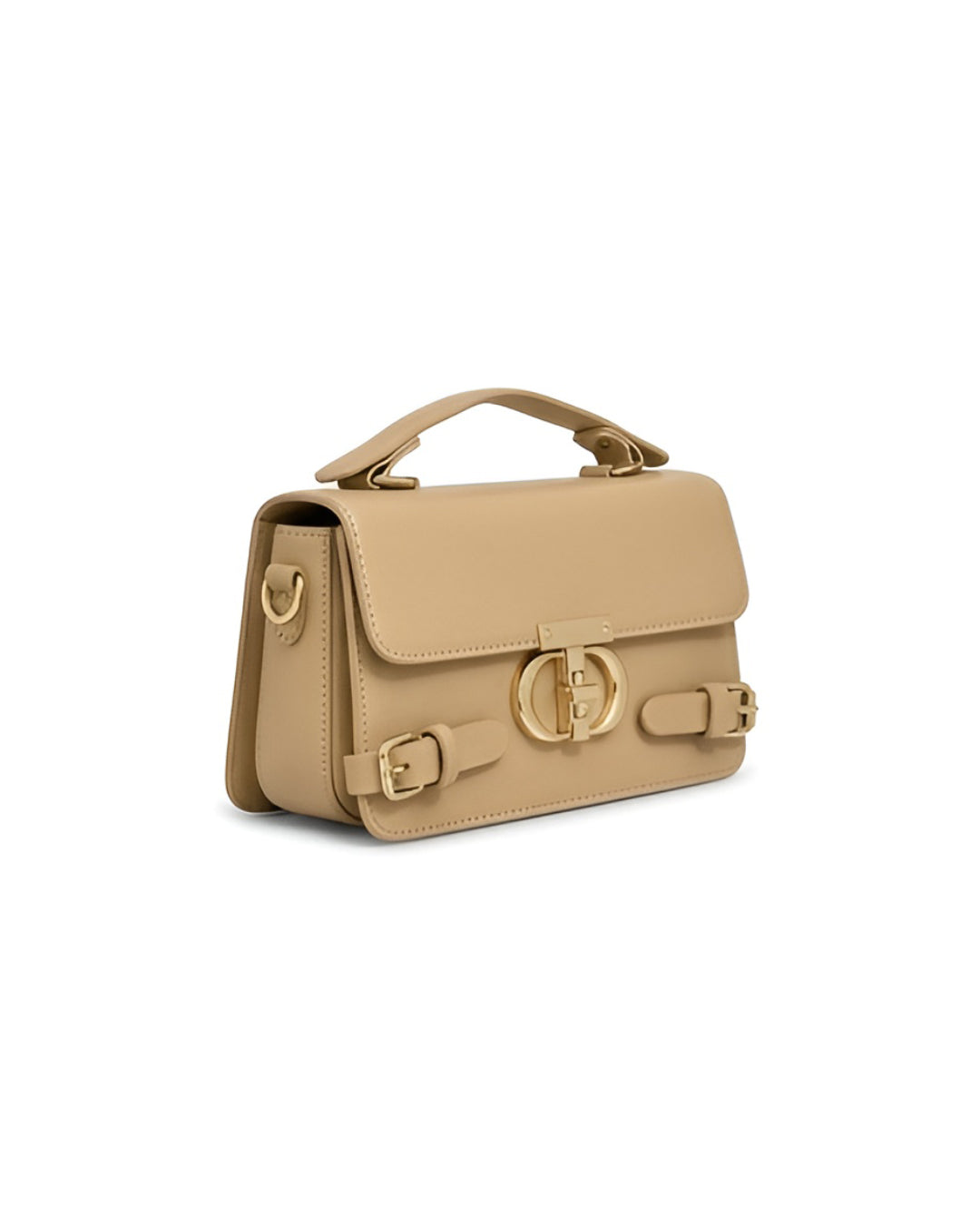 The Double Buckle Shoulder Bag