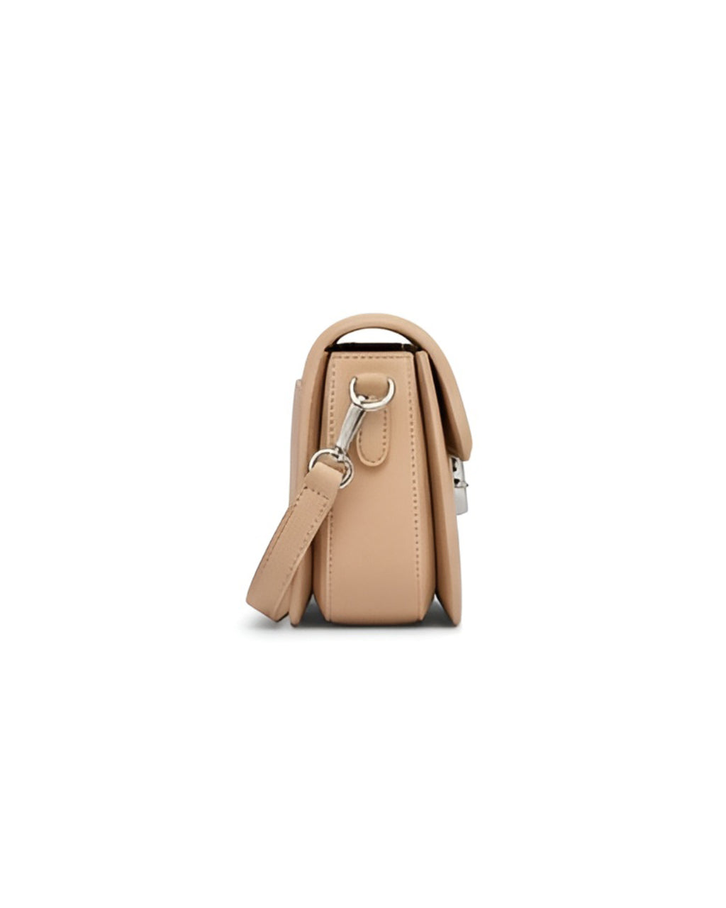 The Minimalist Cream Crossbody
