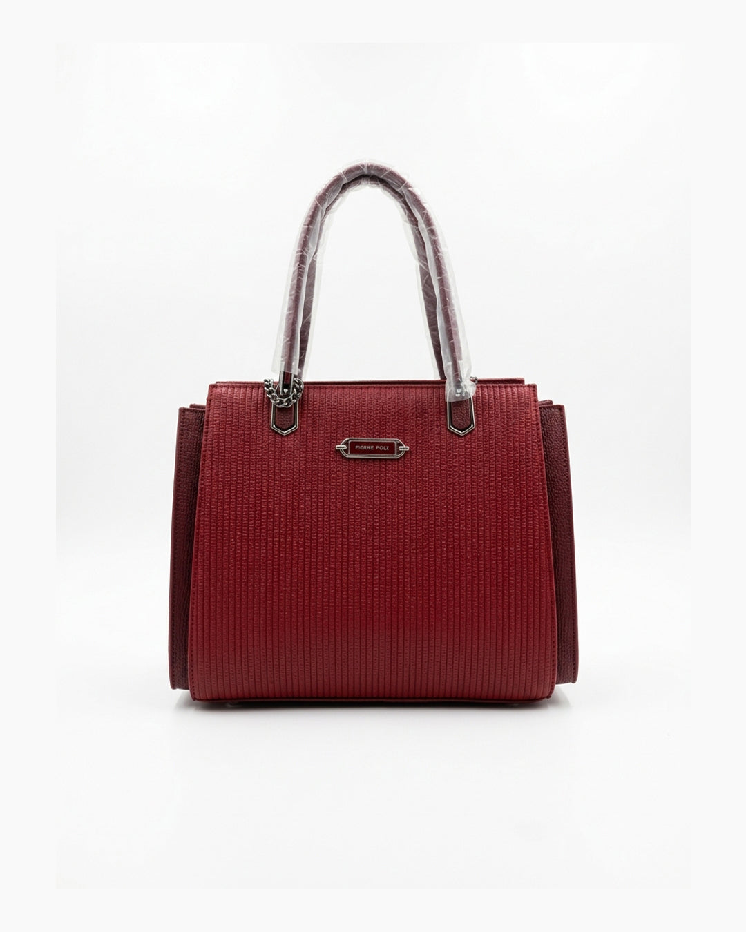 The Pleated Texture Structured Tote