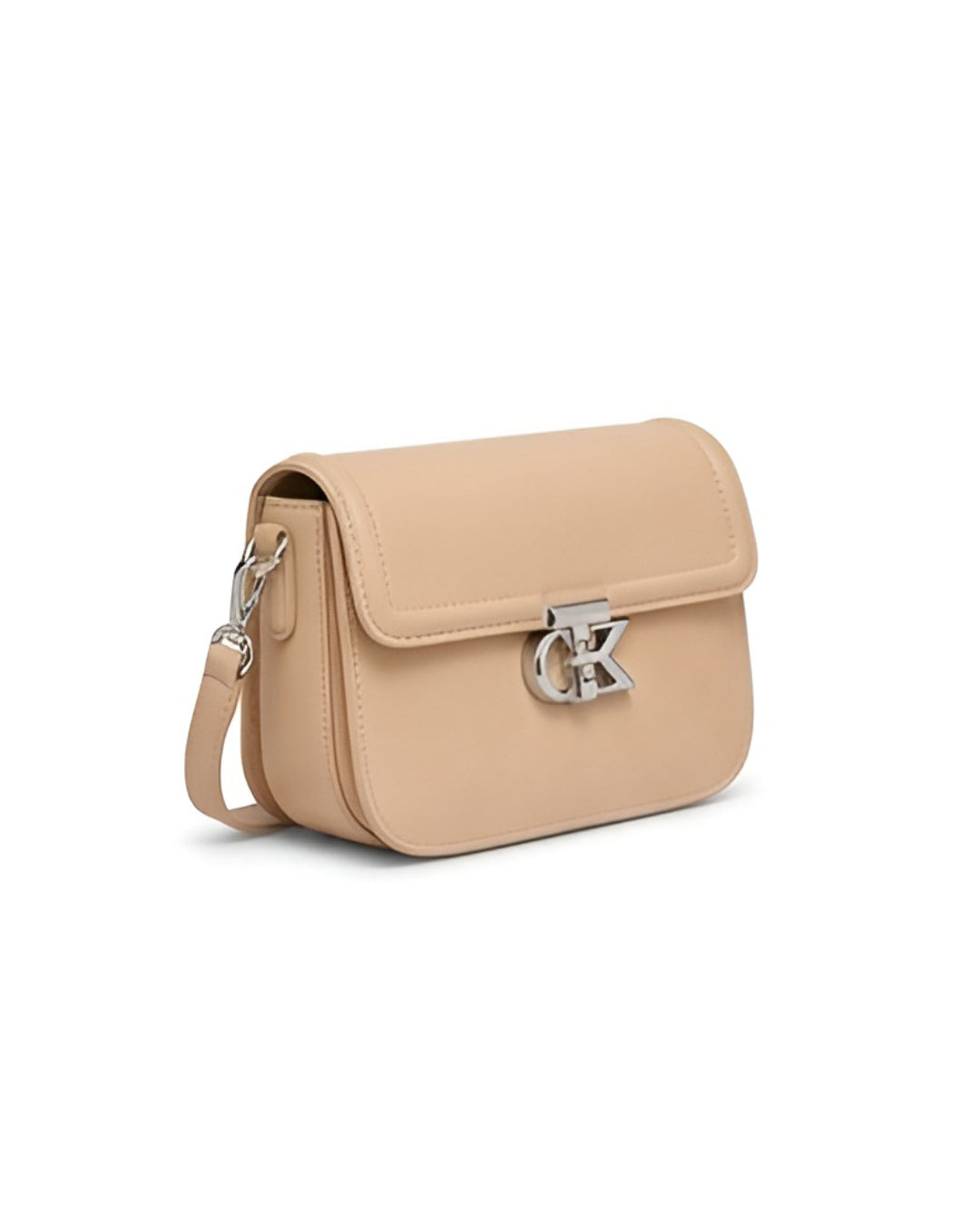The Minimalist Cream Crossbody