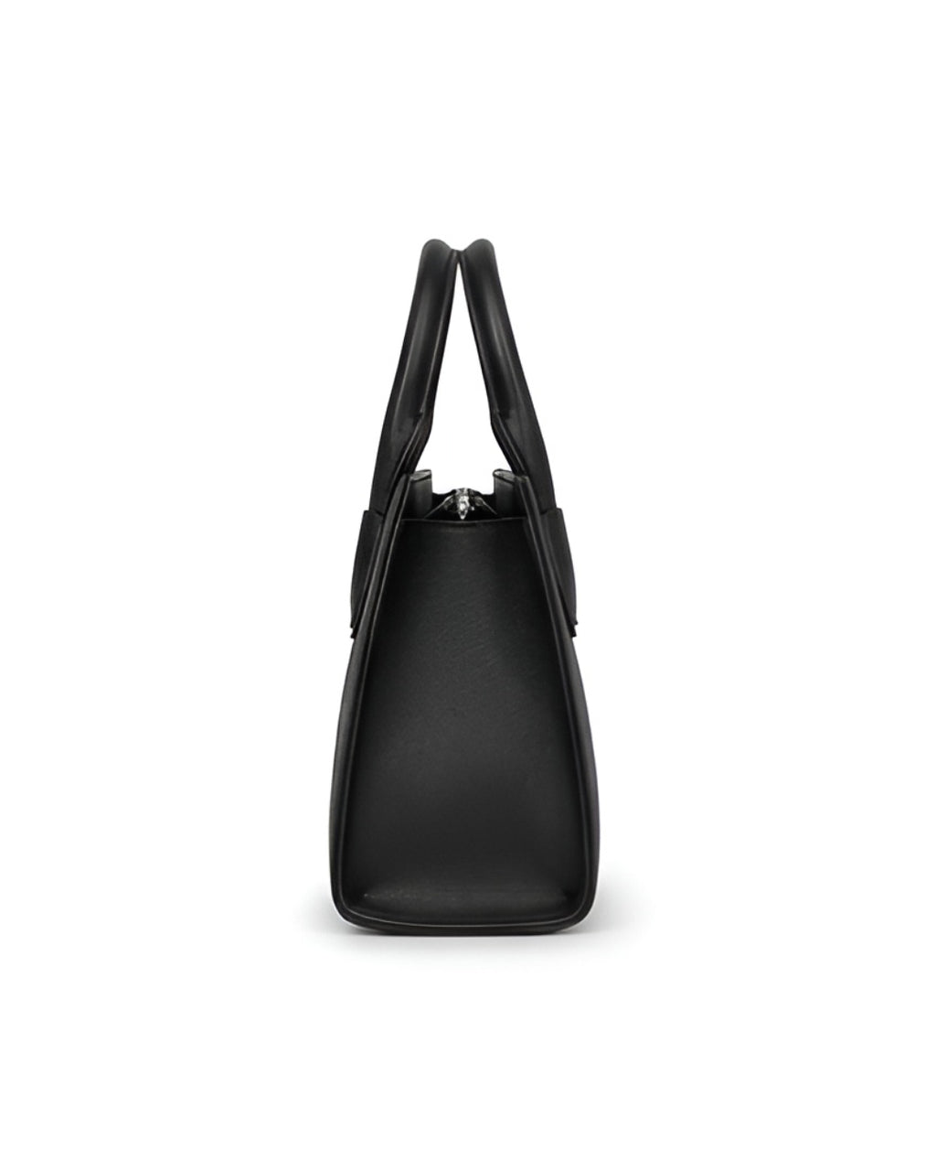 The Noir Silk Scarf Mini Tote