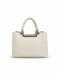 The Geometric Debossed Structured Tote