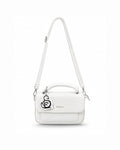 The Swirl-Charm Structured Crossbody Bag