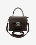 The Monogram-Clasp Structured Satchel