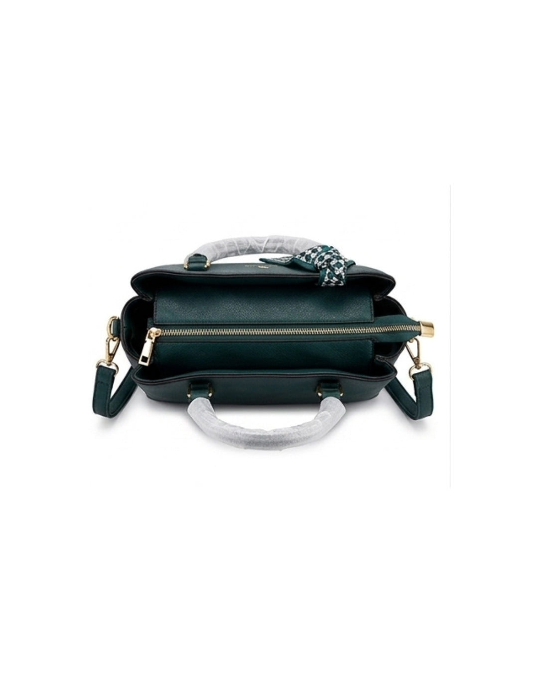The Classic Emerald Green Satchel