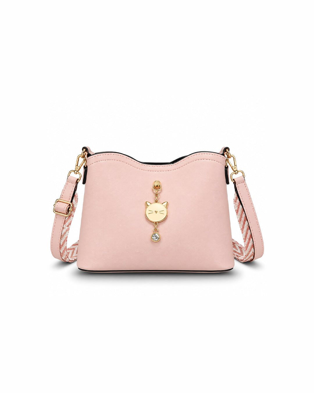 Minty Kitten Crossbody Bag