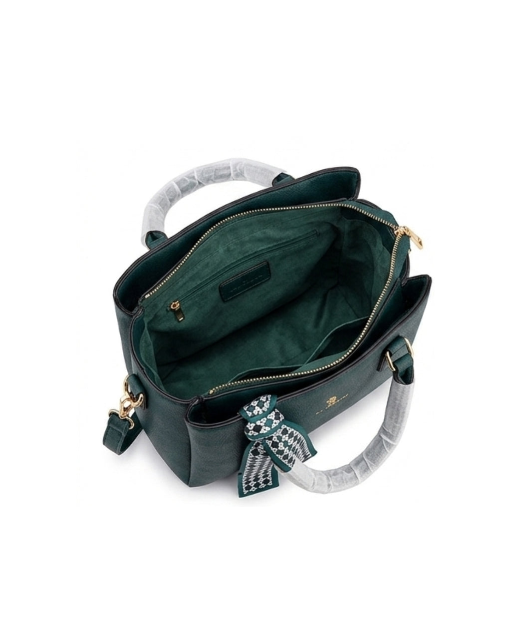 The Classic Emerald Green Satchel